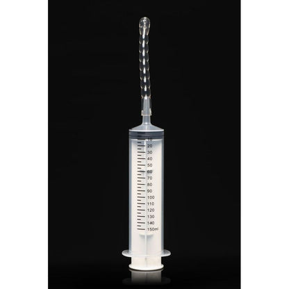 Cleanstream Enema Syringe with Attachments - 150ml Capacity, Flexible Tube