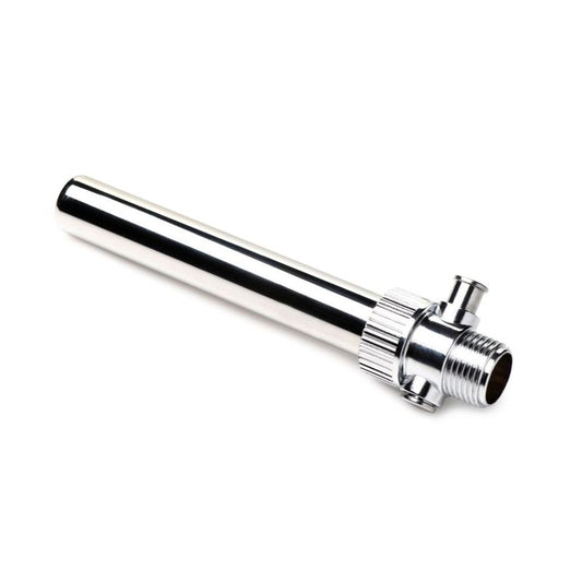 Cleanstream Enema Nozzle with Push Valve - Stainless Steel, Five Spray Holes
