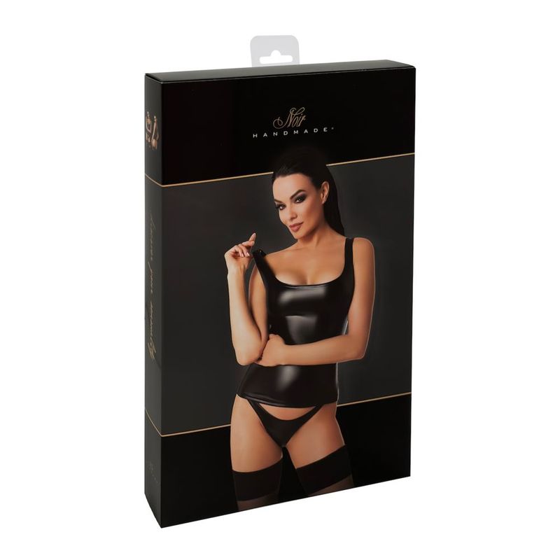 Noir Elixir Top - Black - Small - Form-Fitting Design