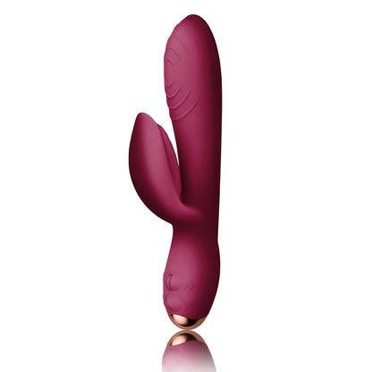 Rocks Off Every Girl Rabbit - Burgundy Dual-Motor Vibrator