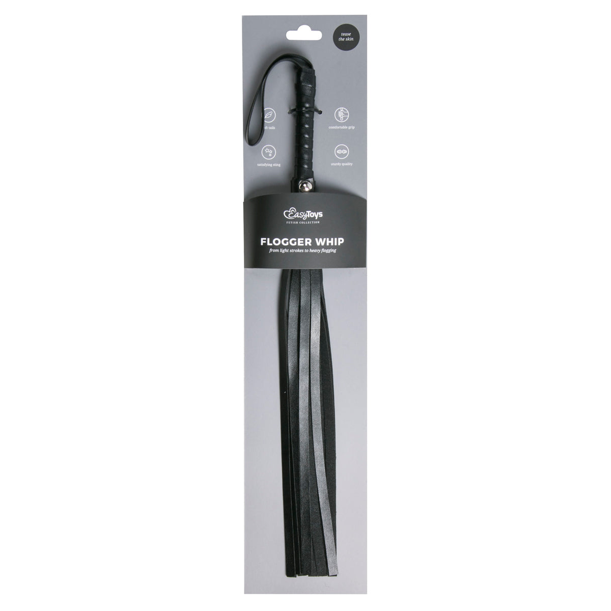 Fetish Collection Flogger Whip Leather - SuperSaverAU - view 2