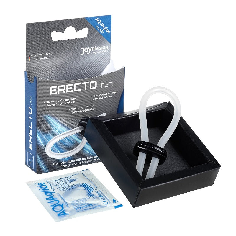 Joydivision Erectomed Clear Cock Ring for Enhanced Erection