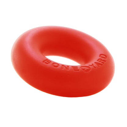 Boneyard Ultimate Silicone Cock Ring - Red