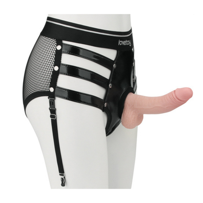 Penthouse Dangerous Darling Black Brazilian Cut Panties S/M