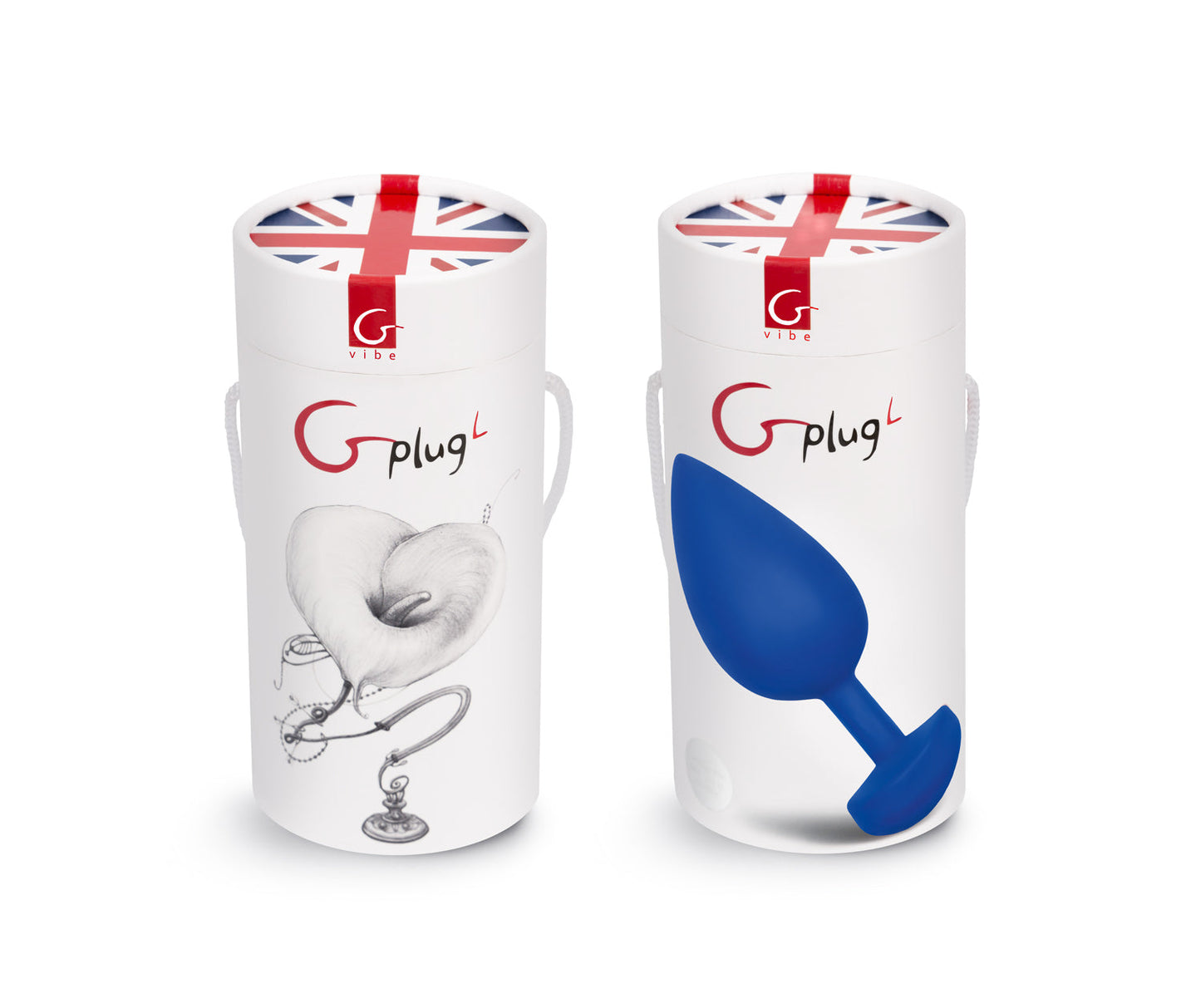 Gvibe Gplug Large Rechargeable Anal Plug Navy Blue