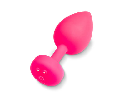 Gvibe Gplug Large Rechargeable Anal Plug Neon Rose