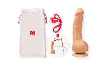 Gvibe G-Real Bioskin Vibrator with Suction Cup