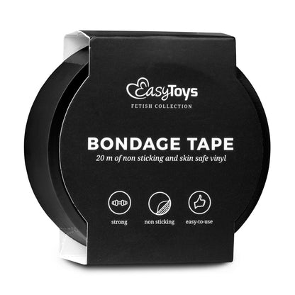 Fetish Collection Non-Sticky Bondage Tape - Black