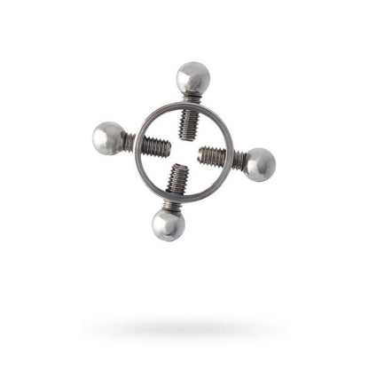 Metal Nipple Clamps - Silver - Adjustable Tension