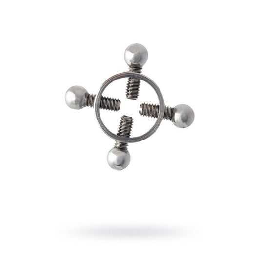 Metal Nipple Clamps - Silver - Adjustable Tension