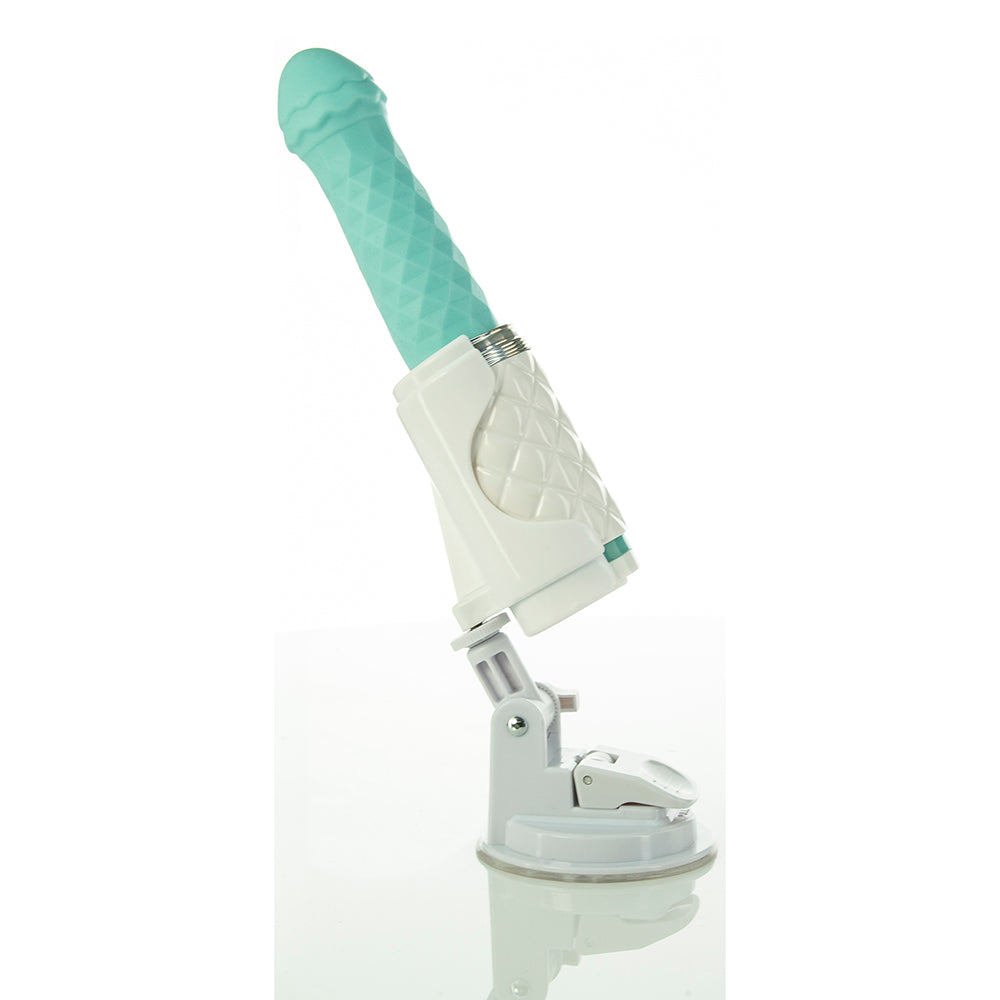 Pillow Talk Feisty Thrusting Vibrator - Teal