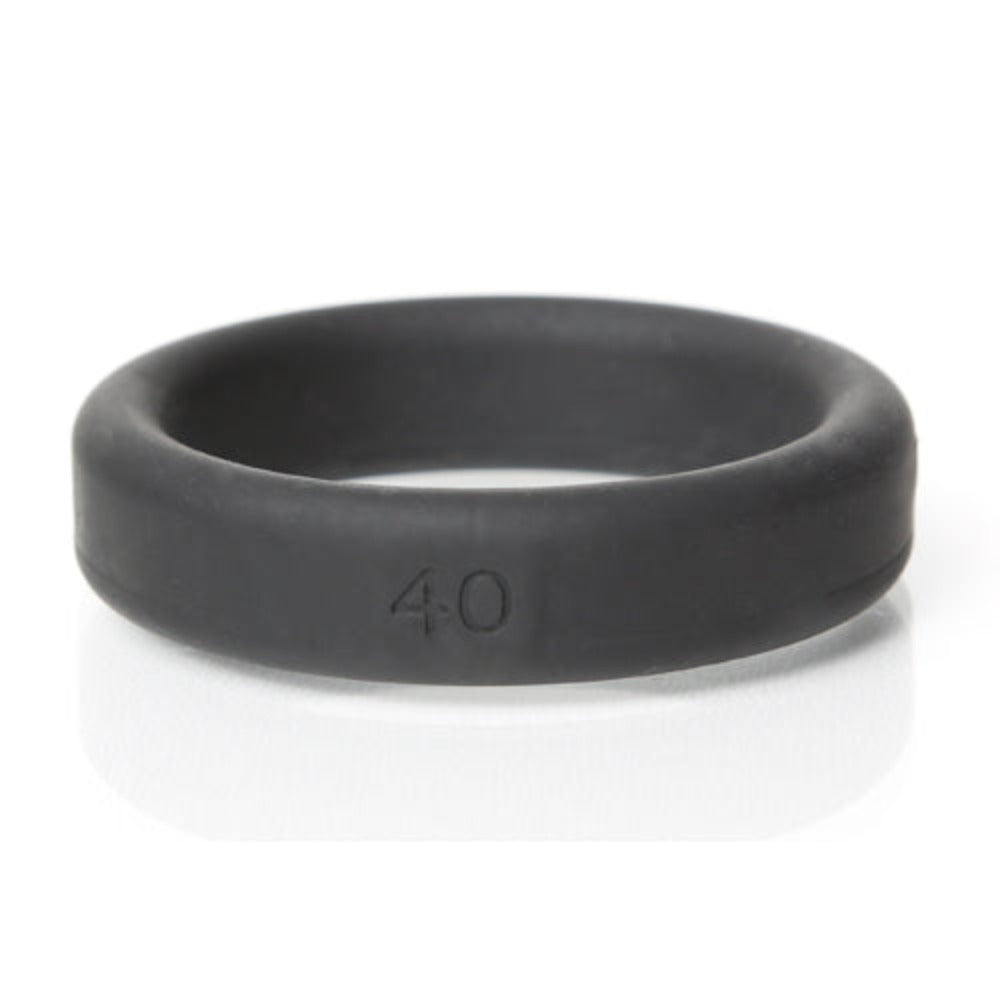 Boneyard Silicone Ring - 40mm Black