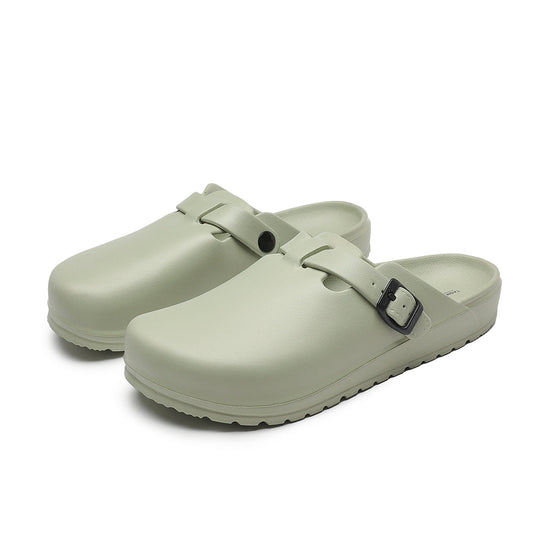 Grey Soft-Soled Outdoor Sandal - Men - EVA Foam, Slip-Resistant, Unisex Grey / AUS Ladies13/Men11/EU45/27.5cm