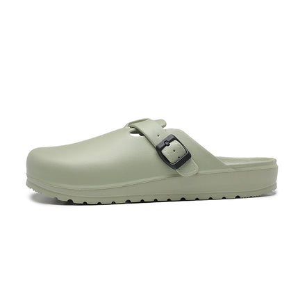 Grey Soft-Soled Outdoor Sandal - Men - EVA Foam, Slip-Resistant, Unisex Grey / AUS Ladies13/Men11/EU45/27.5cm