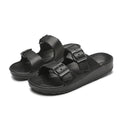 UNISEX BEACH SLIDES 0099 - M -Black - AU W8 - M6 - EU39 - 24.5cm - SuperSaverAU - view 6