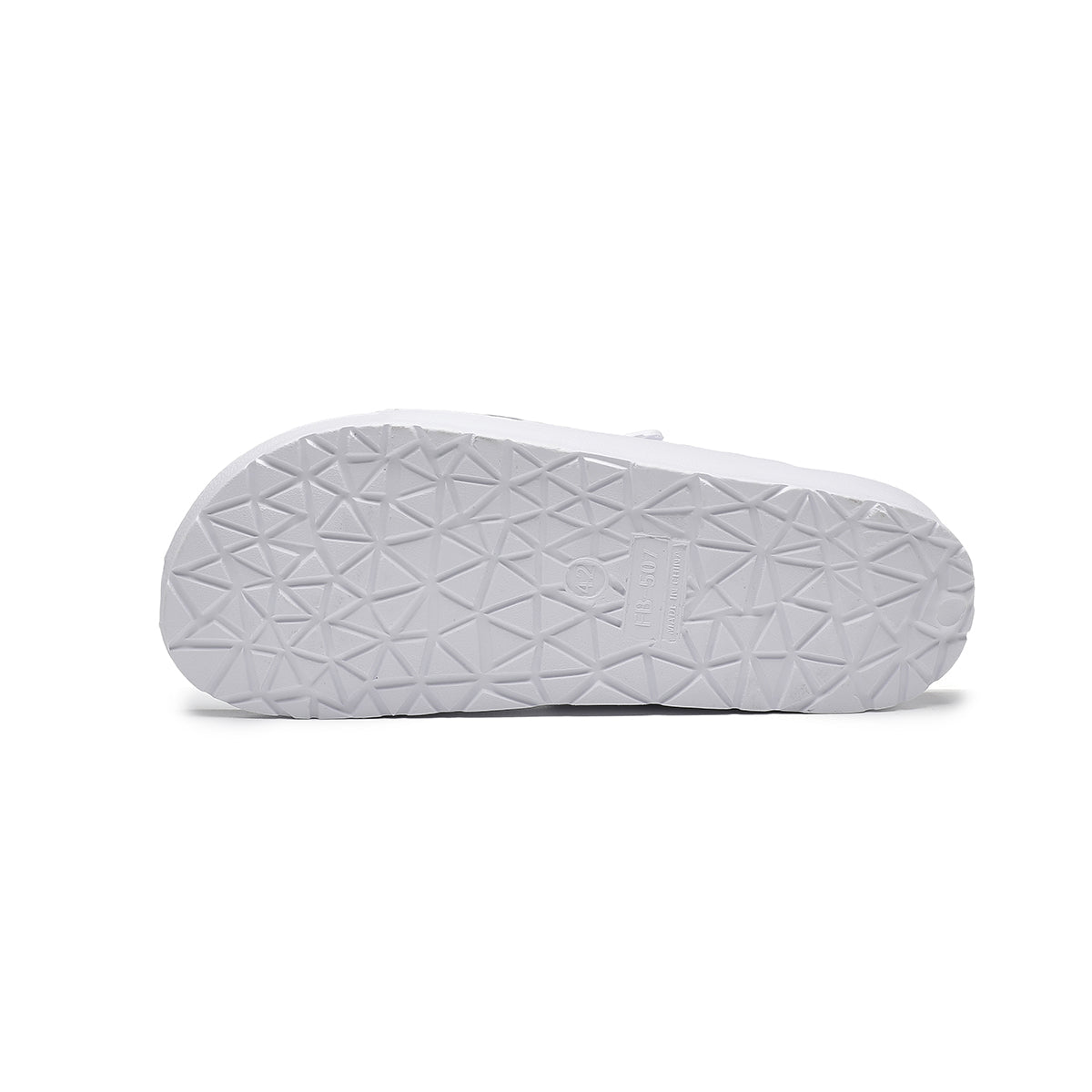 UNISEX BEACH SLIDES 0099 - M - White - AU W9.5 - M7.5 - EU41 - 25.5cm - SuperSaverAU - view 5