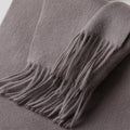 Merino Wool Scarf - 100% Australian - Grey - Warm & Soft - SuperSaverAU - view 3