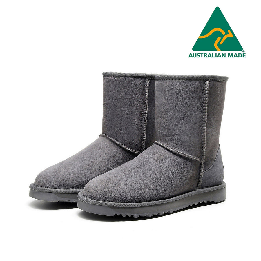 UGG Short Classic Boots - M - Grey - AU W5.5 - M3.5 - EU36 - 23cm - SuperSaverAU - view 1