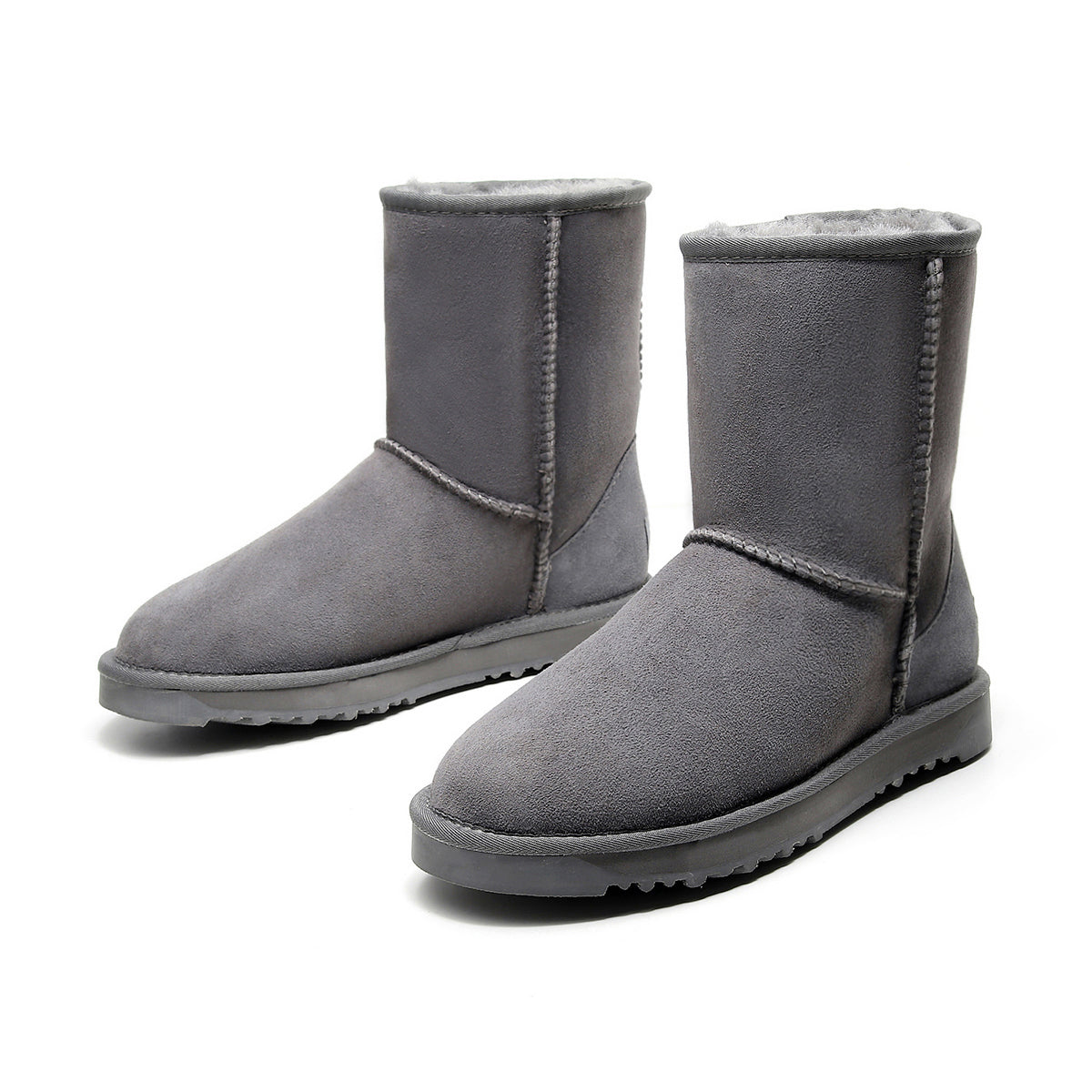 UGG Short Classic Boots - M - Grey - AU W7 - M5 - EU38 - 24cm - SuperSaverAU - view 5