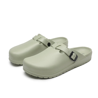 Grey Soft-Soled Outdoor Sandal - Men - EVA Foam, Slip-Resistant, Unisex Grey / AUS Ladies10/Men8/EU42/26cm
