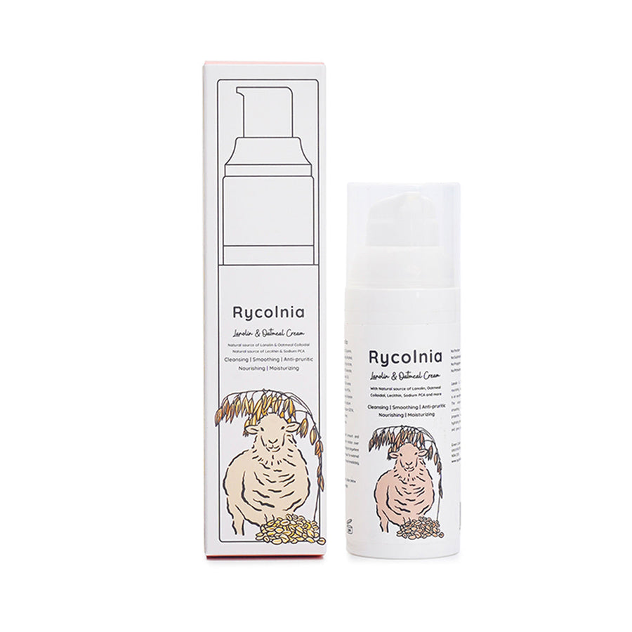 Rycolnia Lanolin & Oatmeal Cream 50g - Skin Nourishment - SuperSaverAU - view 1