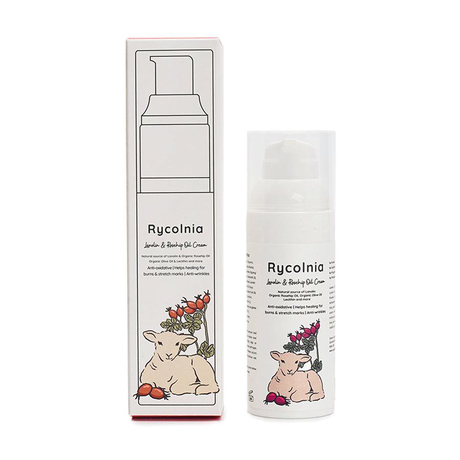 Rycolnia Lanolin & Rosehip Oil Cream 50g - Anti-Aging - SuperSaverAU - view 1