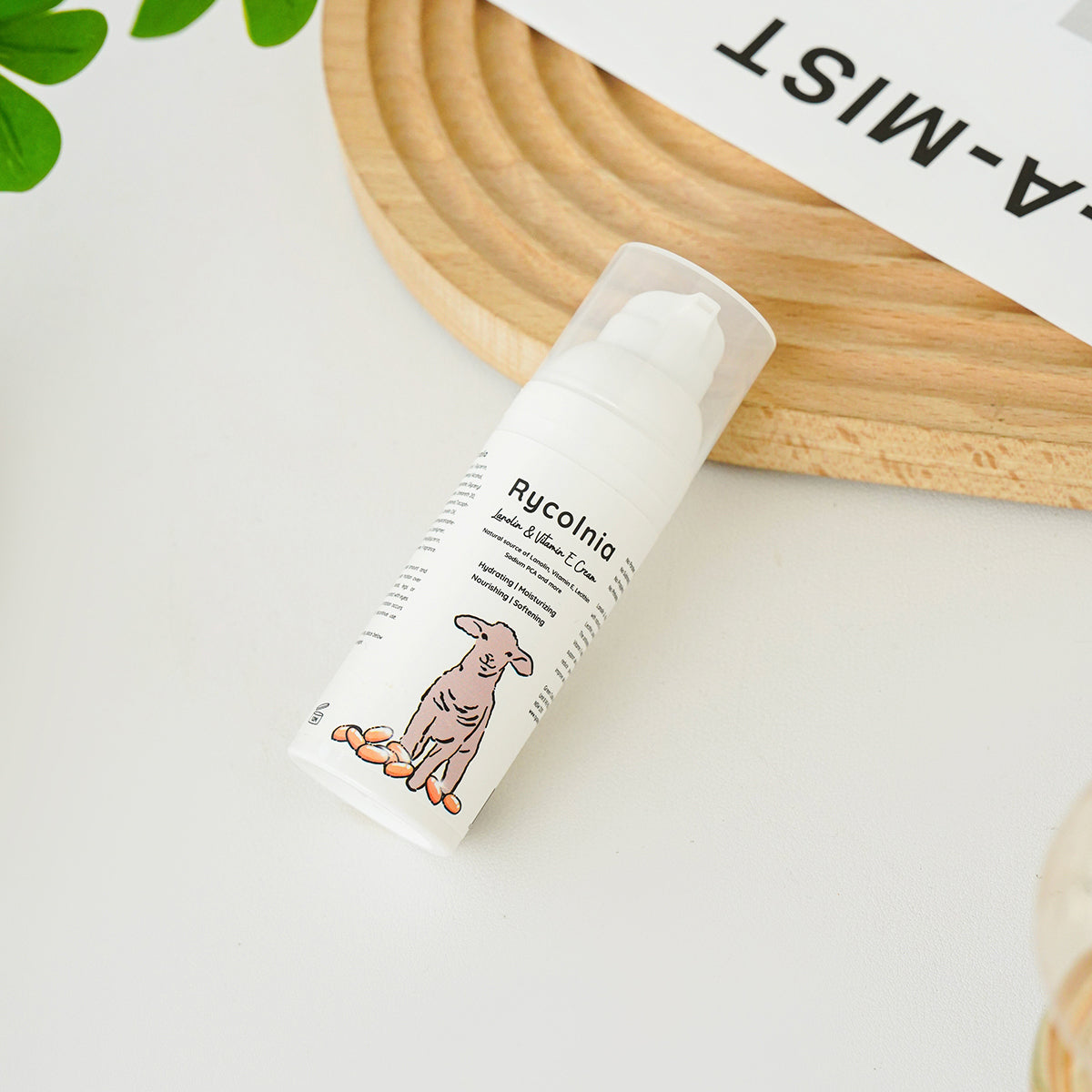 Rycolnia Lanolin & Vitamin E Cream 50g - Deep Moisturizer