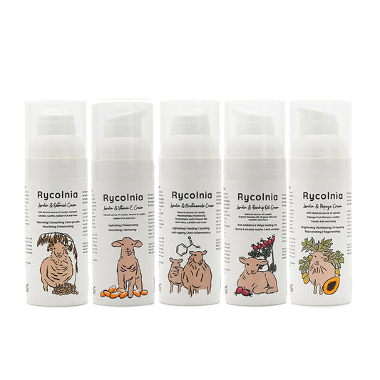 Rycolnia Lanolin Cream Set - 50g Variants