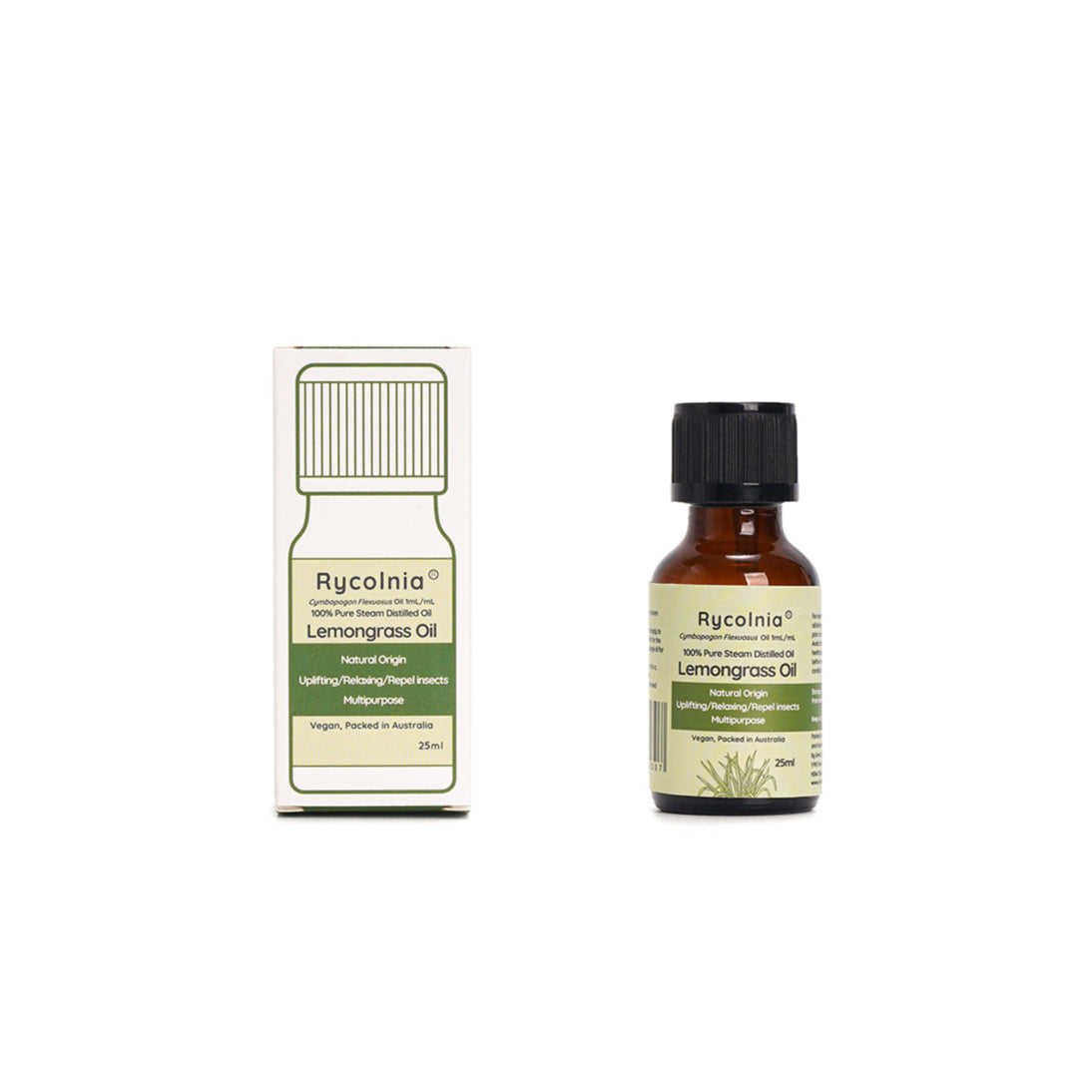 Rycolnia 100% Australian Lemongrass Essential Oil