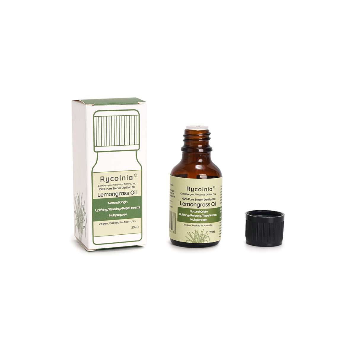 Rycolnia 100% Australian Lemongrass Essential Oil