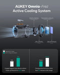 Aukey 3-in-1 Pro Magnetic Wireless Charging Station - Active Cooling - SuperSaverAU - view 4