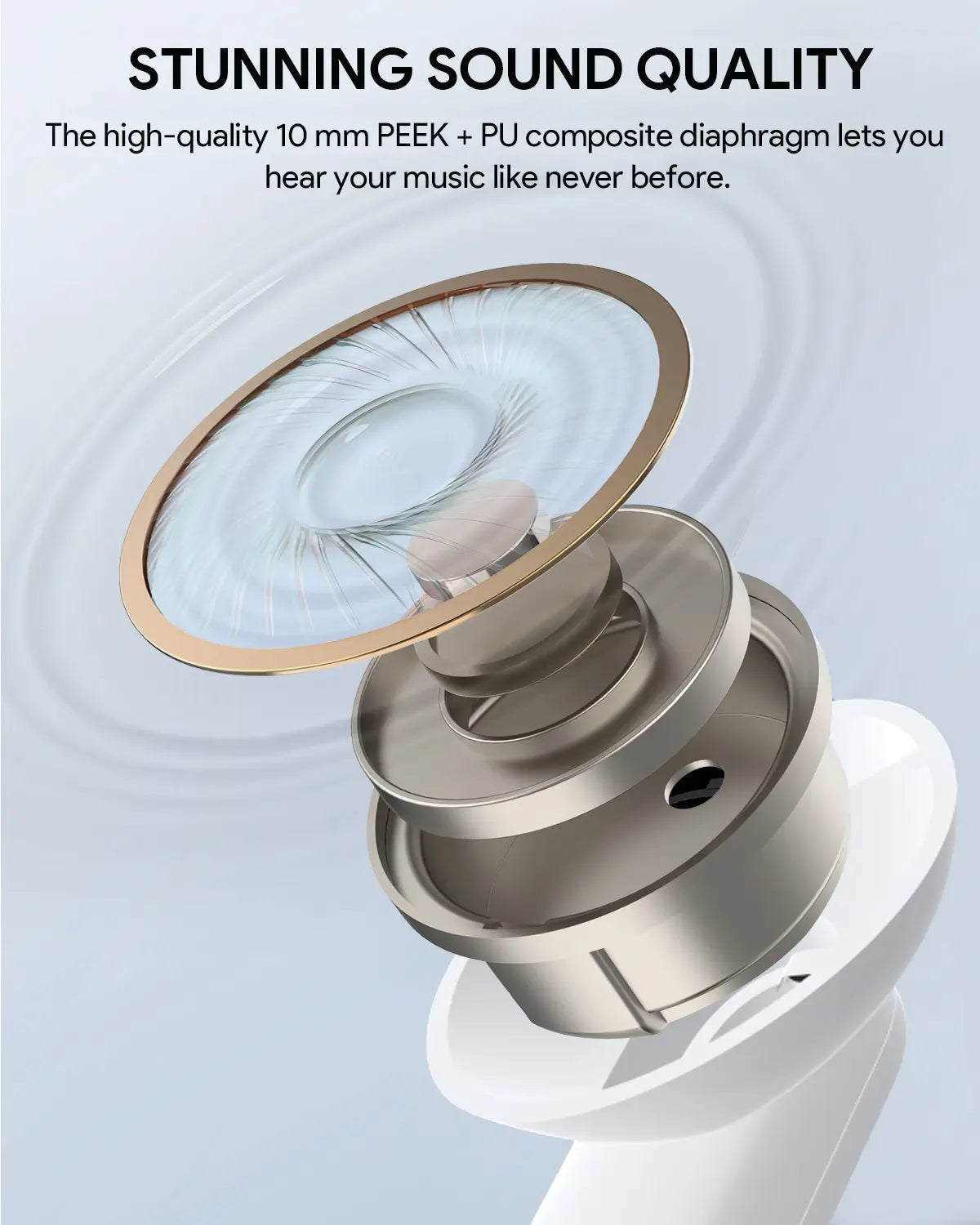 Aukey True Wireless Earbuds EP-M1S - Active Noise Cancellation