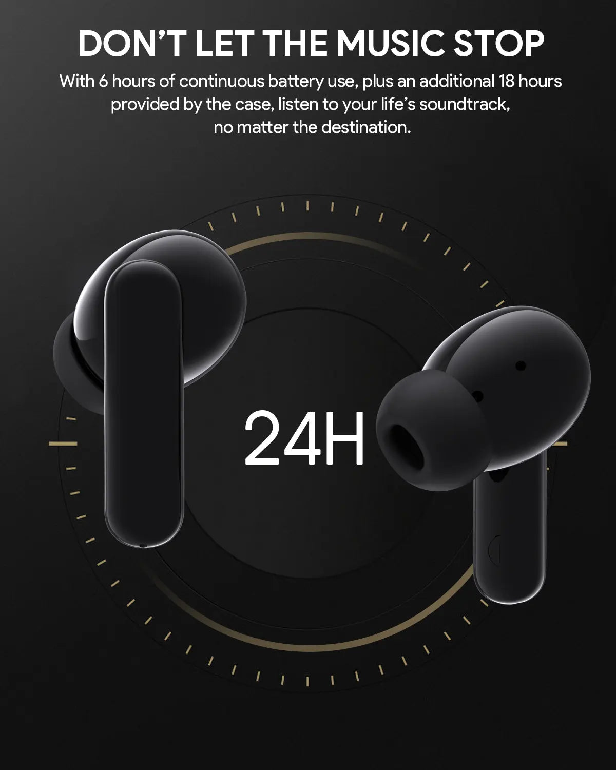 Aukey True Wireless Earbuds EP-M1NC - Noise Cancelling Technology - SuperSaverAU - view 2