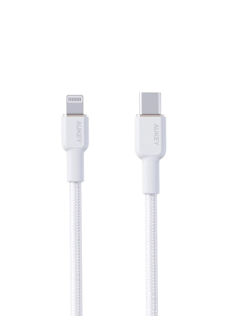 Aukey Circlet CL 1m Aramid Fiber USB-C to Lightning Cable - SuperSaverAU - view 1
