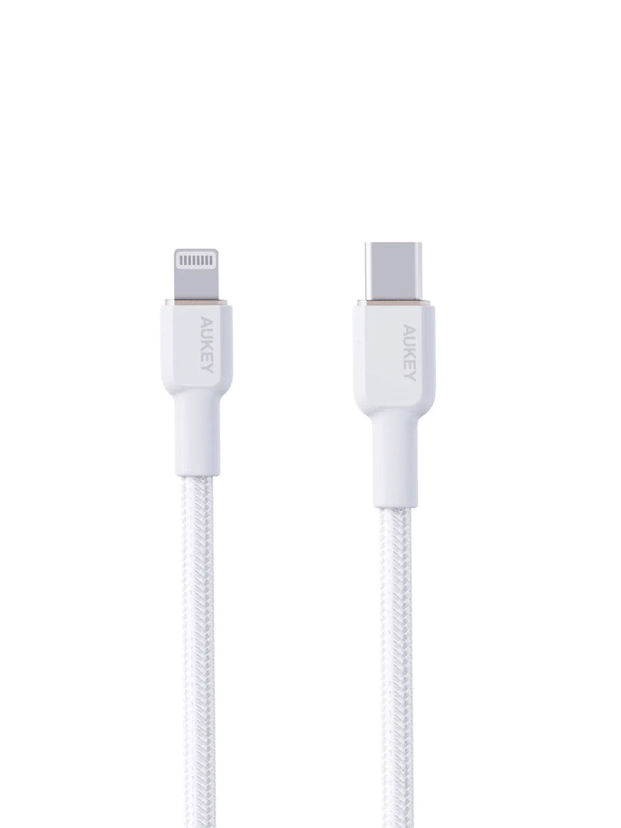 Aukey Circlet CL 1m Aramid Fiber USB-C to Lightning Cable - SuperSaverAU - view 1