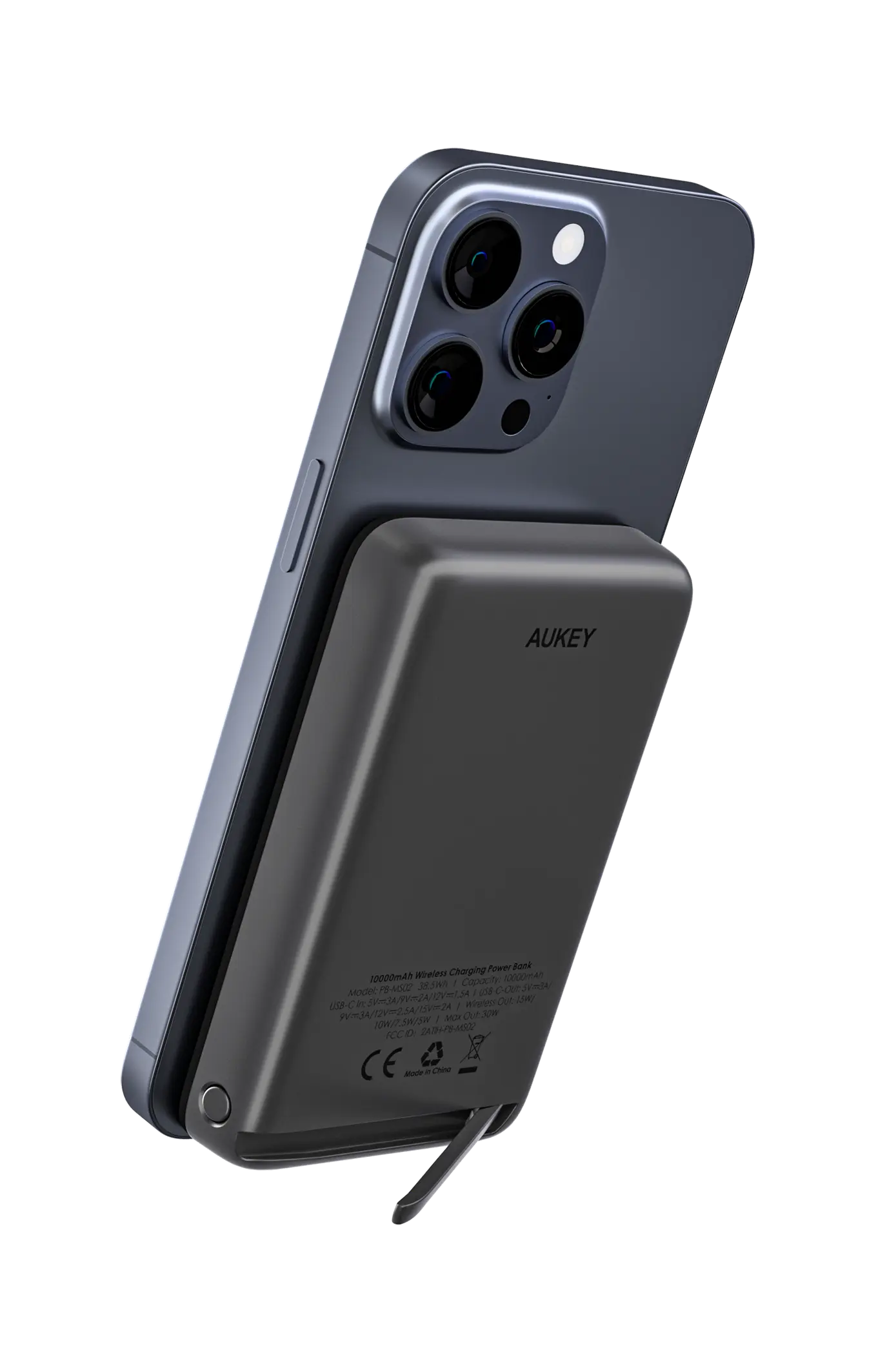 Aukey 10000mAh Magnetic Wireless Charging Power Bank - SuperSaverAU - view 8