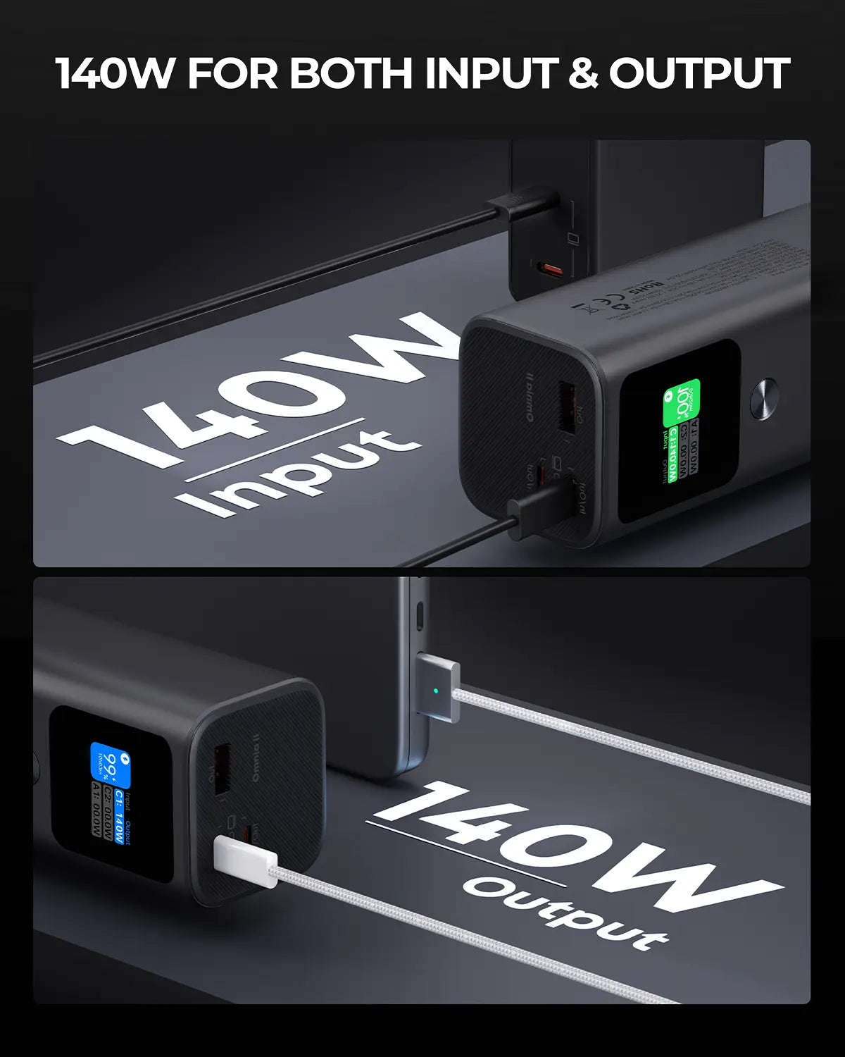 Aukey 27600mAh Ultra-Fast Charging Power Bank - SuperSaverAU - view 7