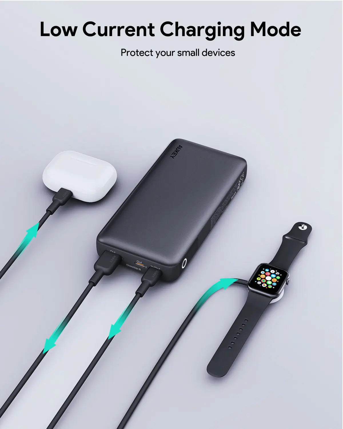 Aukey Power Bank 20000mAh - 30W with Triple Charging Ports - SuperSaverAU - view 5