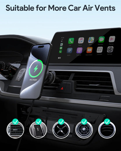 Aukey Magnetic Wireless Charging Car Phone Mount HD-MC13