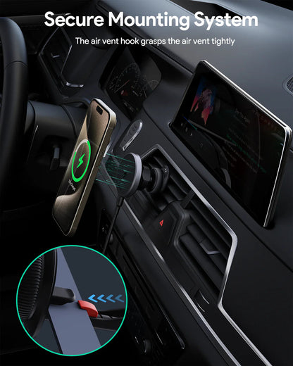 Aukey Magnetic Wireless Charging Car Phone Mount HD-MC13