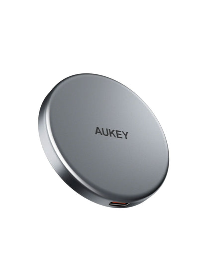 Aukey MagFusion Aura 15W Qi2 Magnetic Wireless Charger