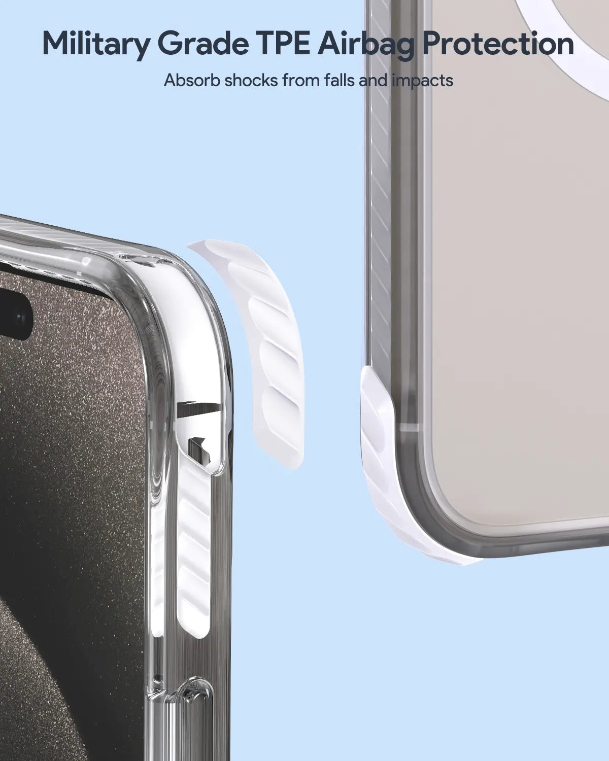 Aukey Urban Guard Magnetic iPhone 15 Case TM11A