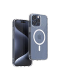 Aukey Magnetic Clear Case for iPhone 15 Pro - Transparent - SuperSaverAU - view 1