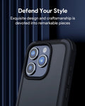 Aukey Urban Guard Elite Magnetic iPhone 15 Pro Case - Dark Gray