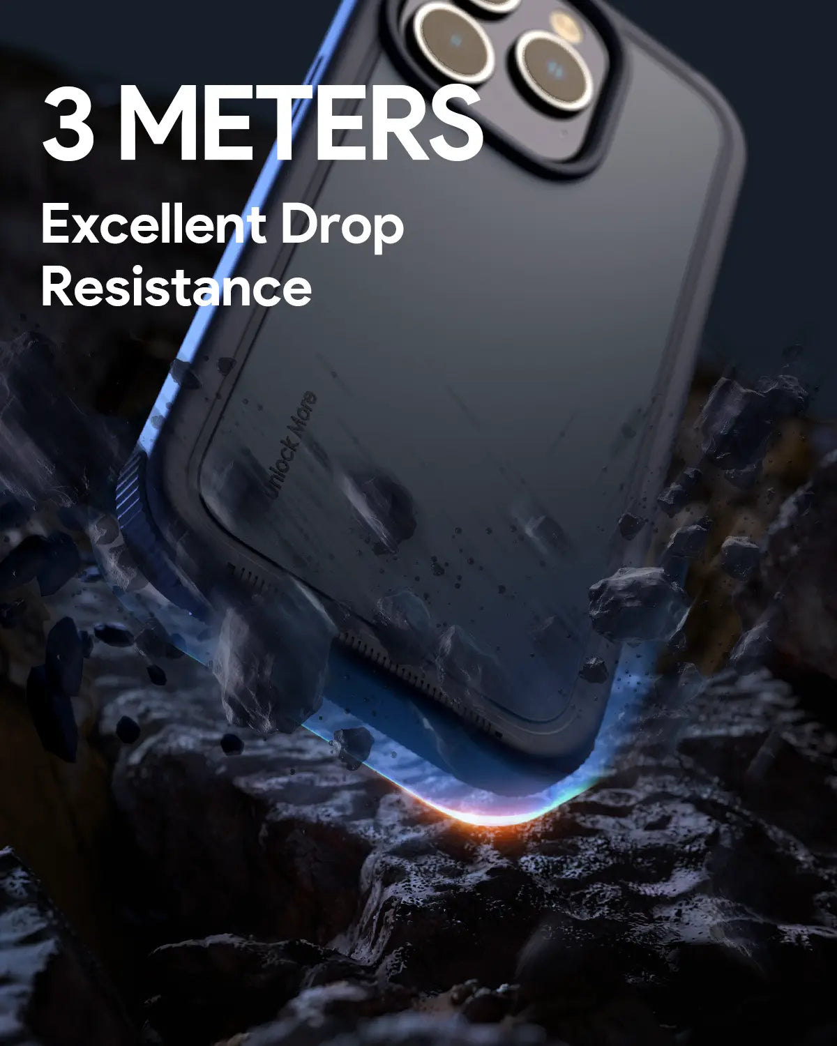 Aukey LiquidFlex Magnetic Silicone Case for iPhone 15 Pro Max - Dark Gray