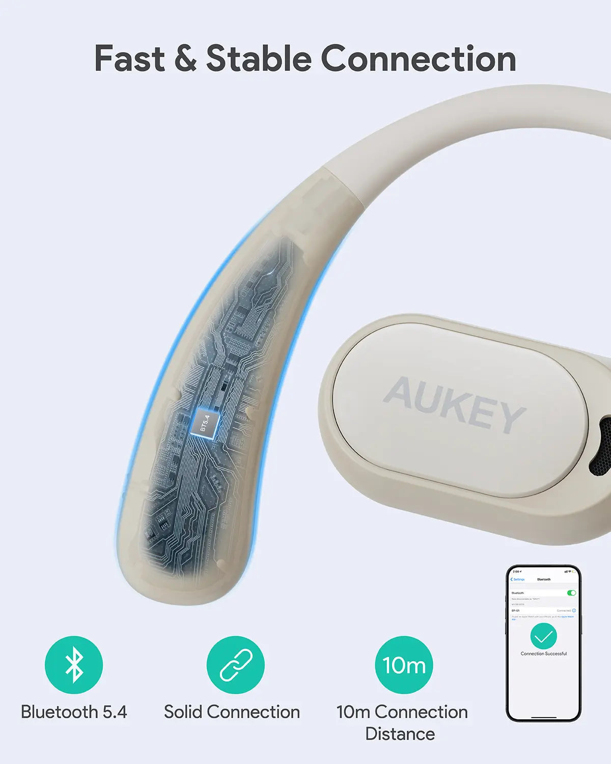 Aukey Open-Ear True Wireless Earbuds for Sports EP-S1 - SuperSaverAU - view 9
