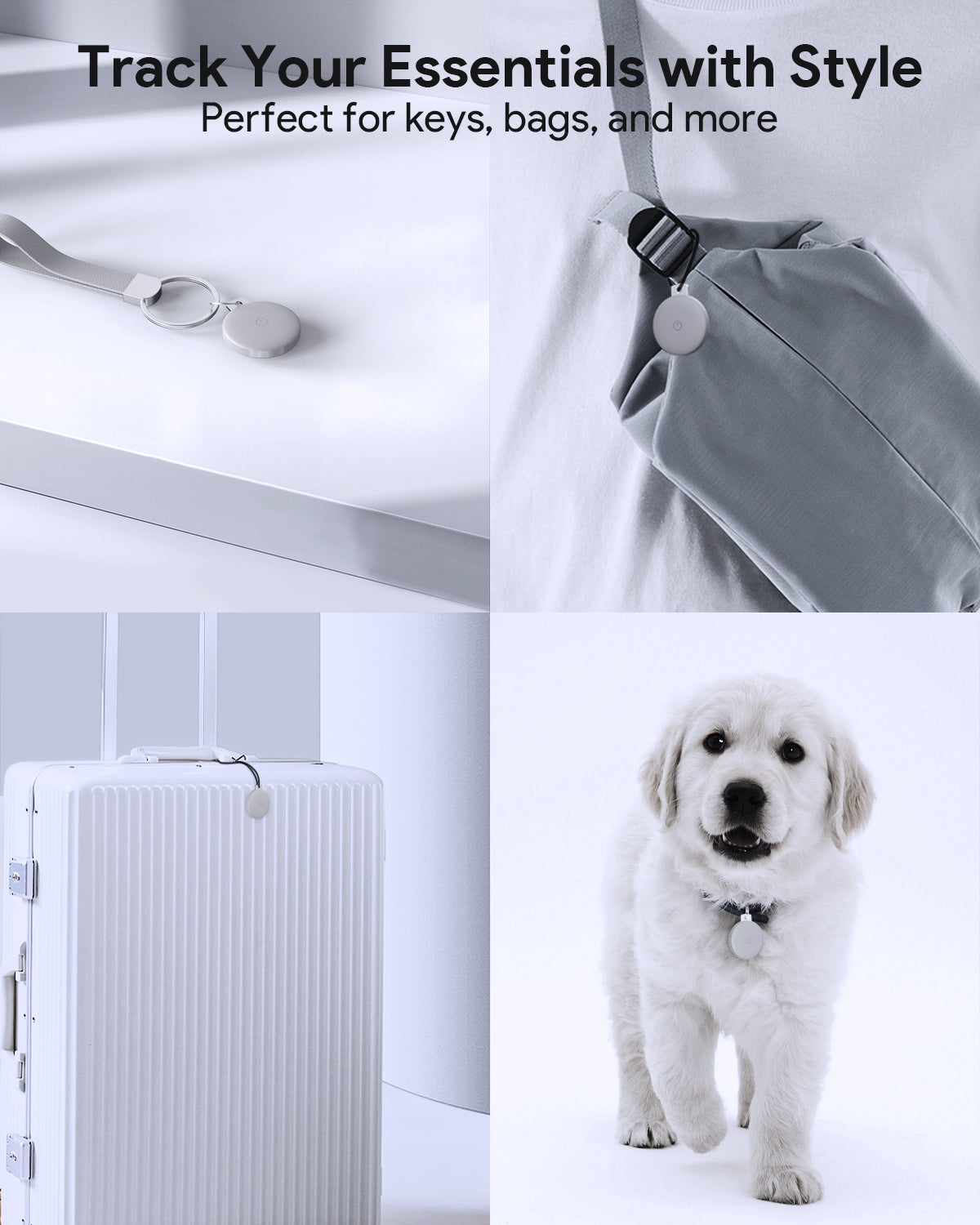 Aukey Track Mate 1 Bluetooth Tracker - Easy Item Location