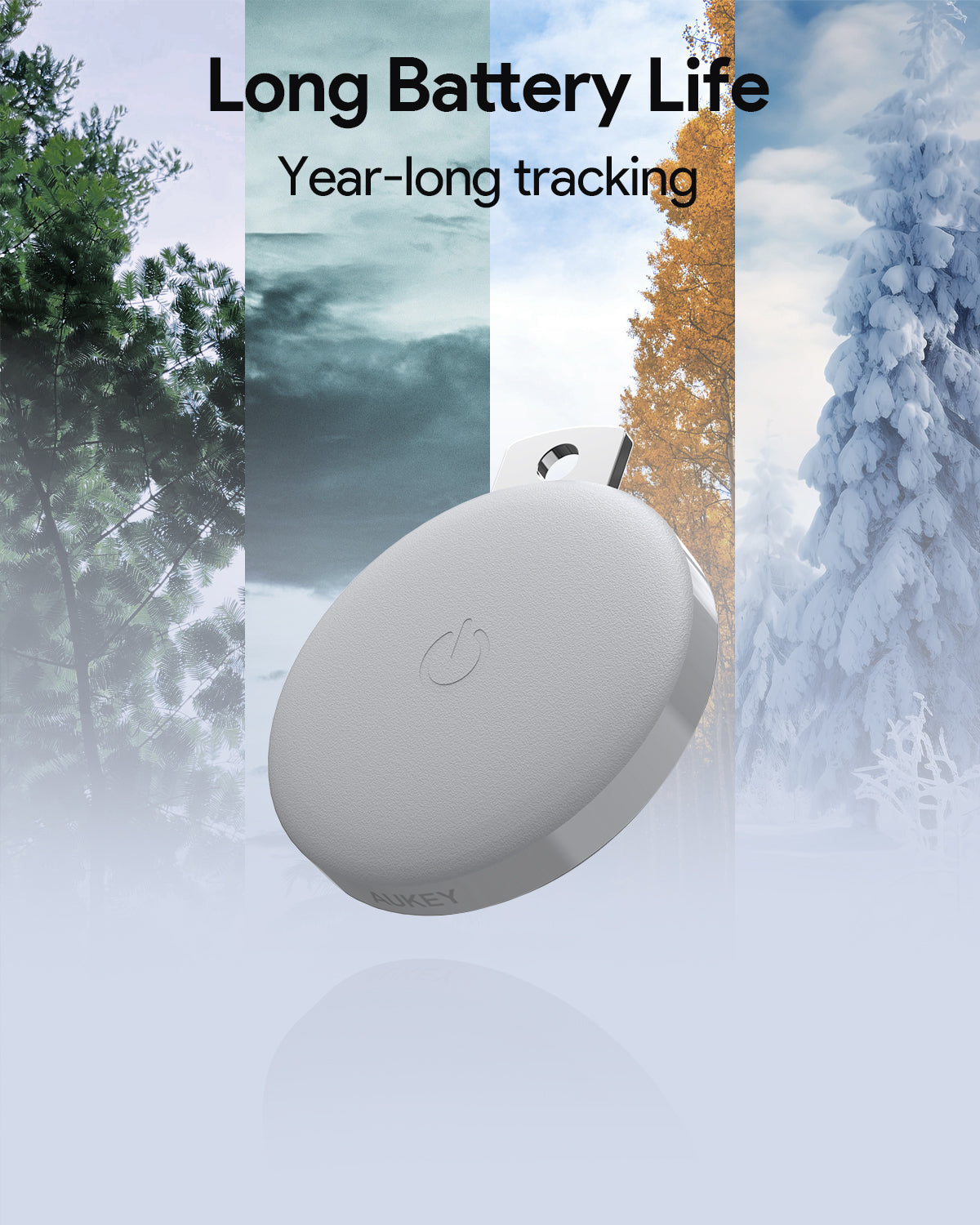 Aukey Track Mate 1 Bluetooth Tracker - Easy Item Location