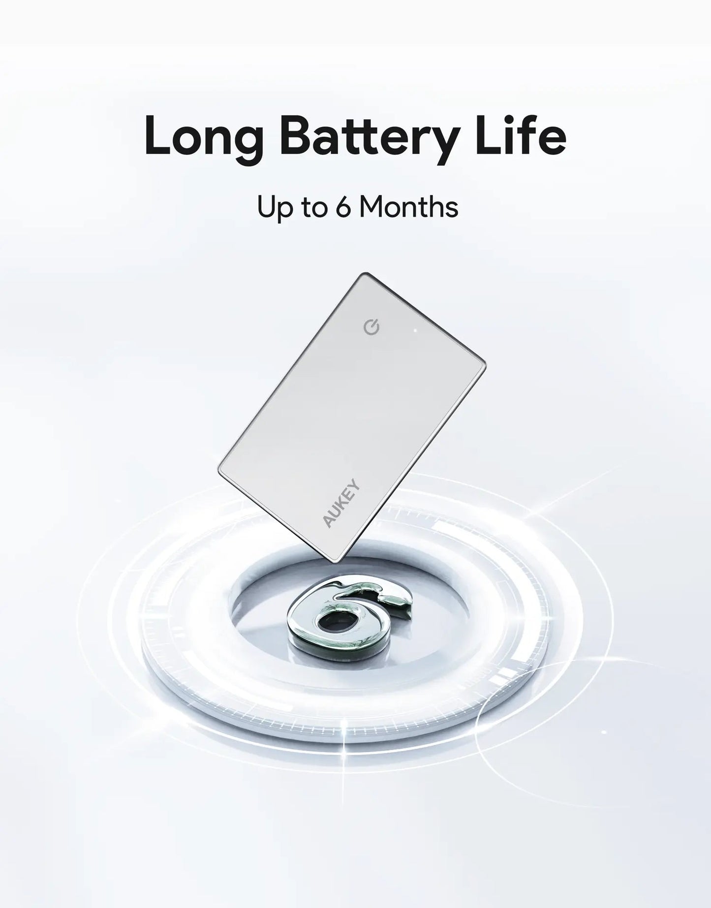 Aukey Track Mate 3 Bluetooth Tracker - Real-Time Item Tracking