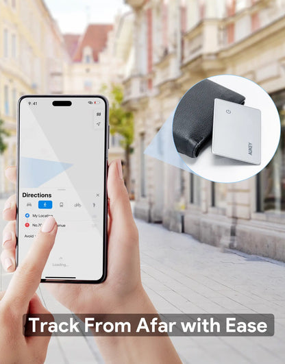 Aukey Track Mate 3 Bluetooth Tracker - Real-Time Item Tracking